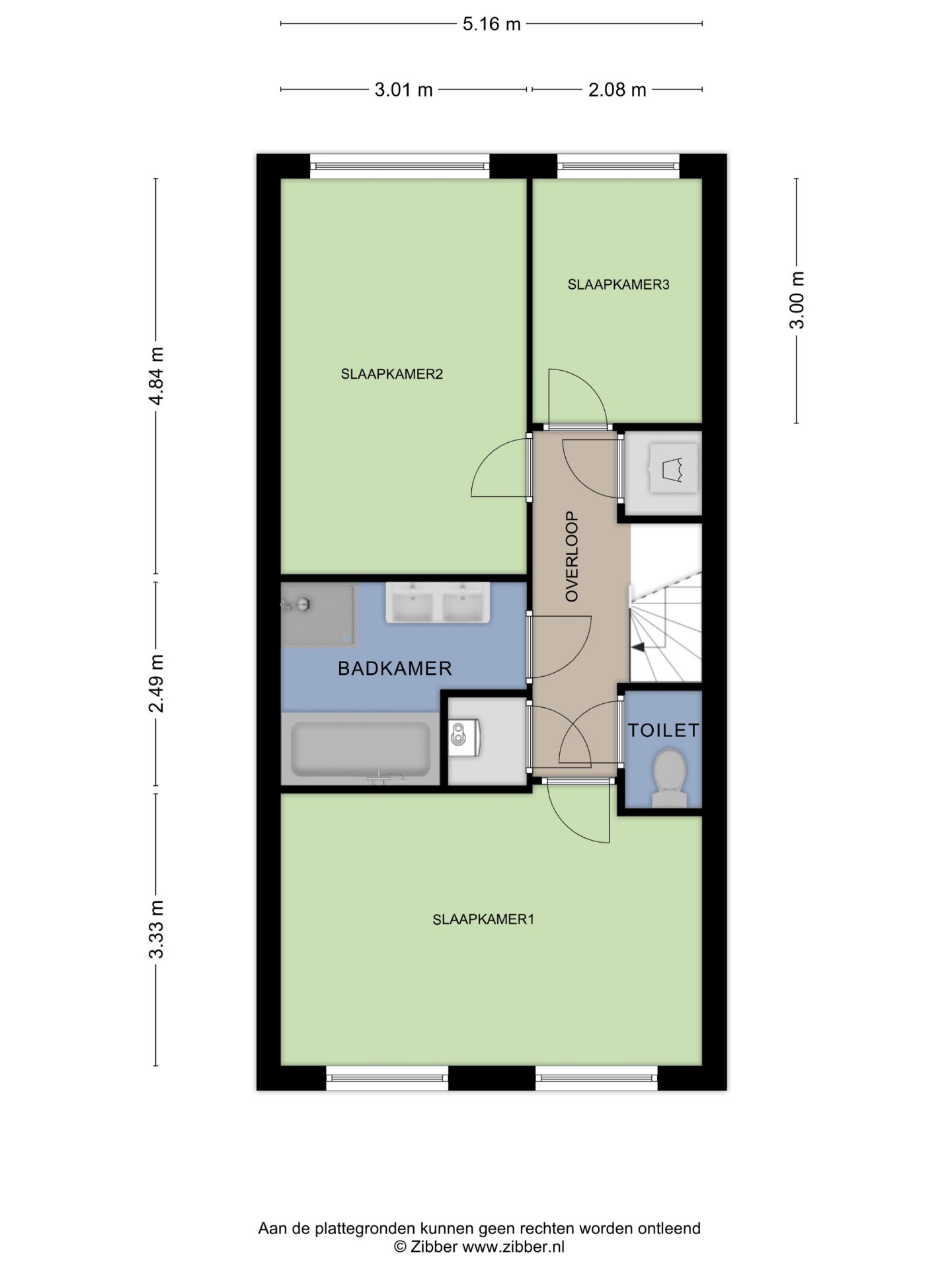 Sterrenkroos 25, Zwolle - plattegrond 2 Sterrenkroos 25, Zwolle - plattegrond 2