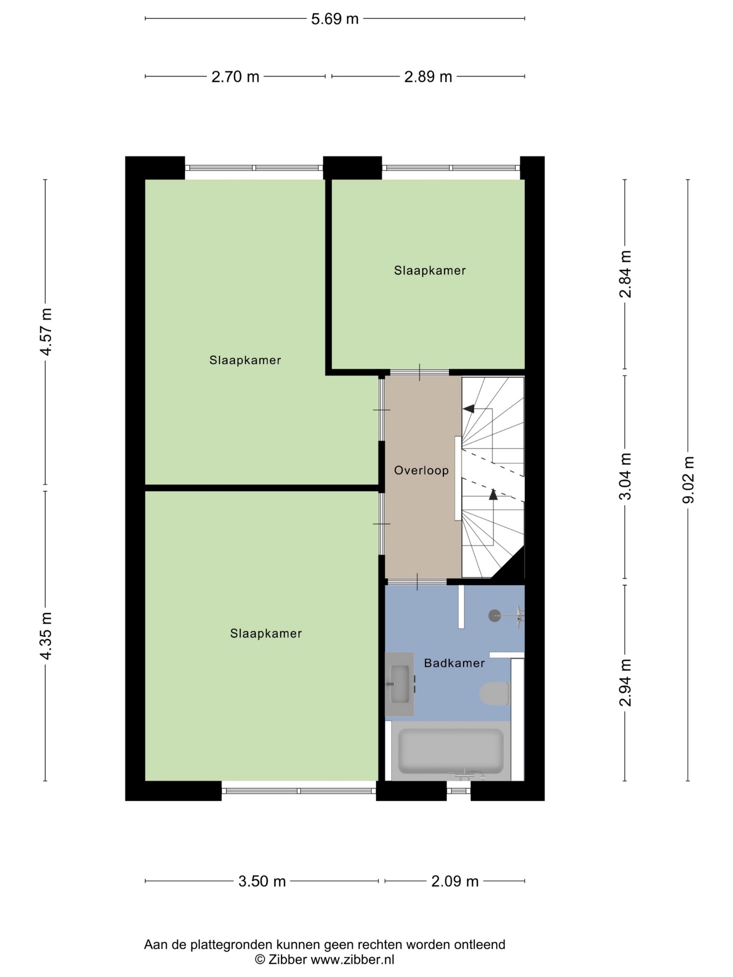 Van der Goes van Naterspad 29, Zwolle - plattegrond 2 Van der Goes van Naterspad 29, Zwolle - plattegrond 2
